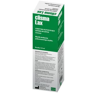 Clisma Lax, lewatywa oczyszczająca (enema), butelka, 133 ml - 2 - zdjęcie produktu