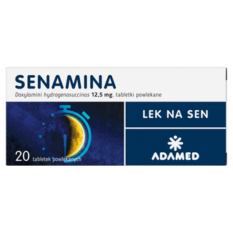 Senamina 12,5 mg, 20 tabletek powlekanych - zdjęcie produktu