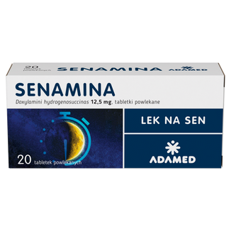 Senamina 12,5 mg, 20 tabletek powlekanych - 2 - zdjęcie produktu