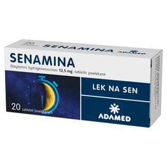 Senamina 12,5 mg, 20 tabletek powlekanych - 3 - zdjęcie produktu