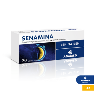 Senamina 12,5 mg, 20 tabletek powlekanych - 2 - zdjęcie produktu