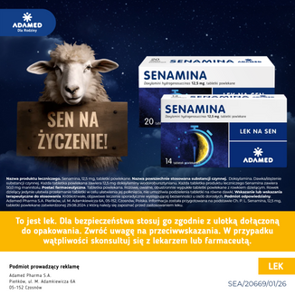 Senamina 12,5 mg, 20 tabletek powlekanych - 6 - zdjęcie produktu