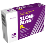 Slow-Mag B6, 64 mg + 5 mg, 50 tabletek dojelitowych - miniaturka zdjęcia produktu