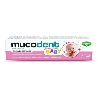 Mucodent Baby, żel na ząbkowanie, 15 ml - 2 - zdjęcie produktu