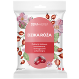 SEMA Herba Ziołowe cukierki z dziką różą i witaminą C, 60 g - miniaturka zdjęcia produktu