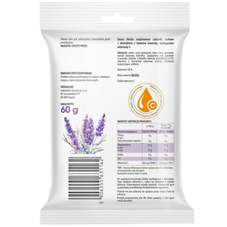 SEMA Herba Ziołowe cukierki z lawendą i witaminą C, 60 g - 2 - zdjęcie produktu
