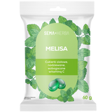 SEMA Herba Ziołowe cukierki z melisą i witaminą C, 60 g - miniaturka zdjęcia produktu