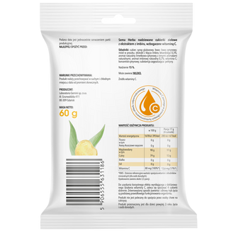 SEMA Herba Ziołowe cukierki z imbirem i witaminą C, 60 g - 2 - zdjęcie produktu