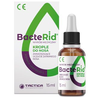 Bacterid, krople do nosa, 15 ml - zdjęcie produktu