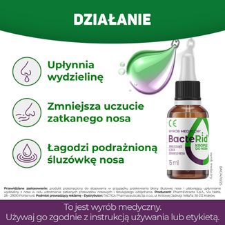 Bacterid, krople do nosa, 15 ml - 4 - zdjęcie produktu