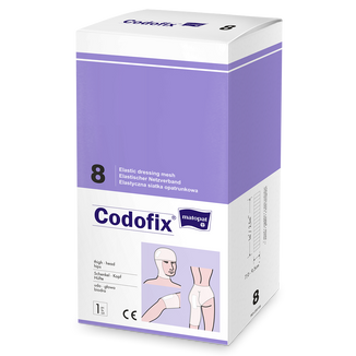 Matopat Codofix 8, elastyczna siatka opatrunkowa, niejałowa 8 cm x 1 cm, 1 sztuka - zdjęcie produktu