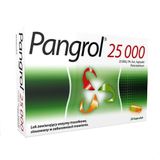 Pangrol 25000, 25000 j.Ph.Eur. lipazy, 20 kapsułek - miniaturka zdjęcia produktu