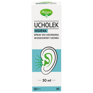 Ucholek Higiena, spray do usuwania woskowiny usznej, 30 ml - 2 - zdjęcie produktu