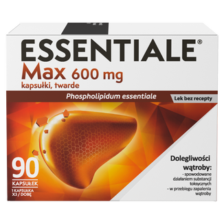 Essentiale Max 600 mg, 90 kapsułek - 6 - zdjęcie produktu