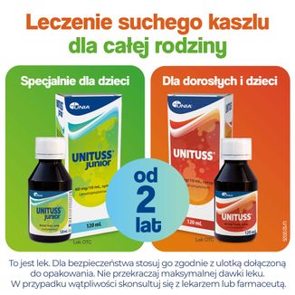 Unituss 60 mg/10 ml, syrop, 120 ml - 5 - zdjęcie produktu