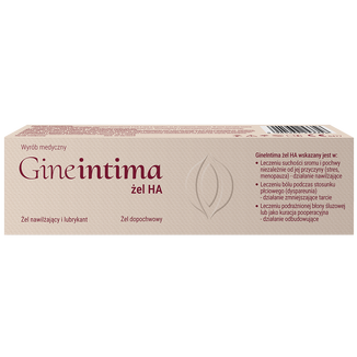 GineIntima HA, żel dopochwowy, 40 ml - zdjęcie produktu