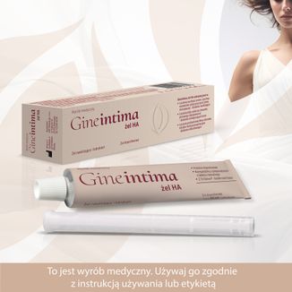 GineIntima HA, żel dopochwowy, 40 ml - 2 - zdjęcie produktu