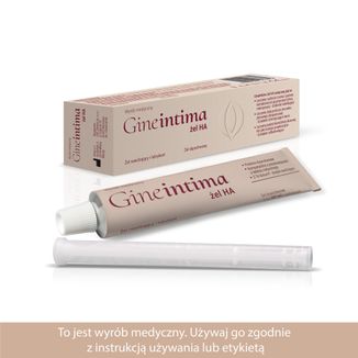 GineIntima HA, żel dopochwowy, 40 ml - 6 - zdjęcie produktu