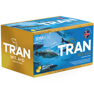 SEMA Lab Tran Wit. A + D, 120 kapsułek miękkich - zdjęcie produktu