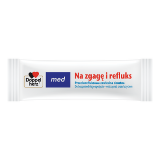 Doppelherz Med Na zgagę i refluks, 20 saszetek - 2 - zdjęcie produktu