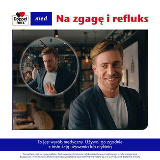 Doppelherz Med Na zgagę i refluks, 20 saszetek - 5 - zdjęcie produktu