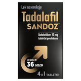Tadalafil Sandoz 10 mg, 4 tabletki USZKODZONE OPAKOWANIE - miniaturka zdjęcia produktu