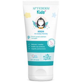 Aptederm Kids, krem zimowy dla dzieci, od 1. dnia życia, 50 ml - zdjęcie produktu
