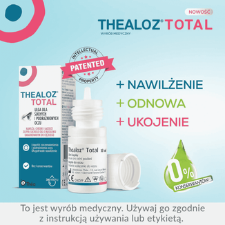 Thealoz Total, krople do oczu, 10 ml - 2 - zdjęcie produktu
