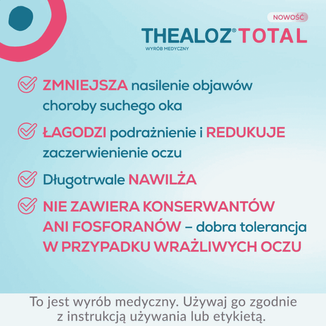 Thealoz Total, krople do oczu, 10 ml - 3 - zdjęcie produktu