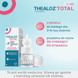 Thealoz Total, krople do oczu, 10 ml - 7 - zdjęcie produktu