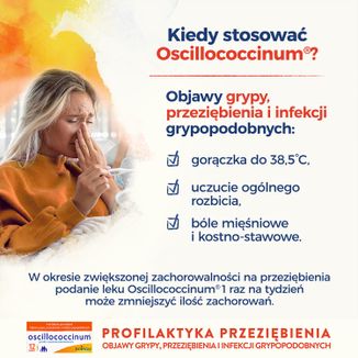 Boiron Oscillococcinum, granulki, 1 g x 12 dawek - 2 - zdjęcie produktu