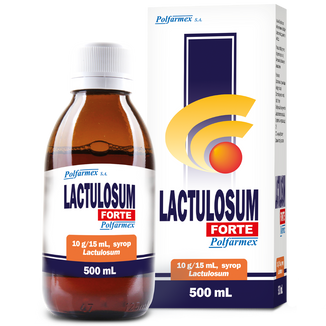 Lactulosum Forte Polfarmex 10 g/15 ml, syrop, 500 ml - zdjęcie produktu