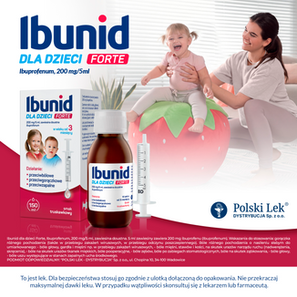 Ibunid dla dzieci Forte 200 mg/5 ml, 150 ml - 6 - zdjęcie produktu