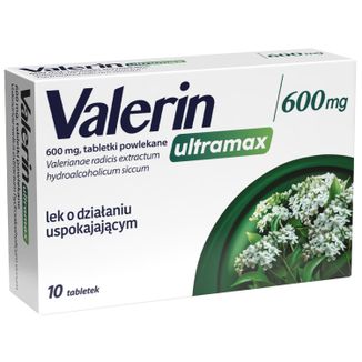 Valerin Ultramax 600 mg, 10 tabletek - 2 - zdjęcie produktu