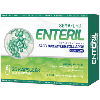SEMA Lab Enteril, 20 kapsułek - zdjęcie produktu