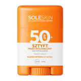 Soleskin, sztyft ochronny do twarzy i ciała, SPF 50+, 20 g - miniaturka zdjęcia produktu