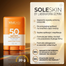 Soleskin, sztyft ochronny do twarzy i ciała, SPF 50+, 20 g- miniaturka 4 zdjęcia produktu