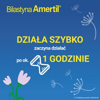 Bilastyna Amertil 20 mg, 20 tabletek - 5 - zdjęcie produktu