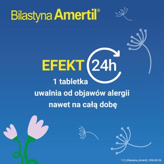 Bilastyna Amertil 20 mg, 20 tabletek - 6 - zdjęcie produktu