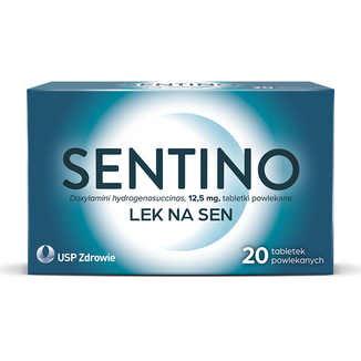 Sentino 12,5 mg, 20 tabletek powlekanych - zdjęcie produktu