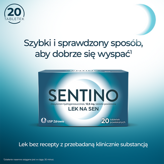 Sentino 12,5 mg, 20 tabletek powlekanych - 4 - zdjęcie produktu