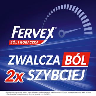 Fervex Ból i Gorączka 500 mg, 16 tabletek musujących - 5 - zdjęcie produktu