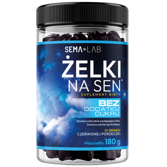 SEMA Lab Żelki na sen, 60 sztuk - zdjęcie produktu