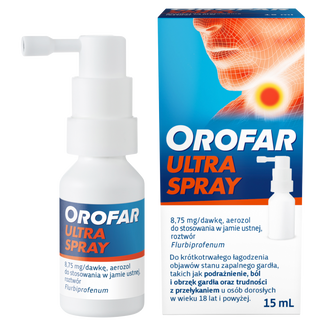 Orofar Ultra Spray 8,75 mg/dawkę, 15 ml - 2 - zdjęcie produktu
