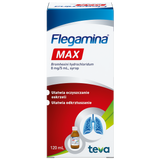 Flegamina Max 8 mg/5 ml, syrop,  120 ml - miniaturka zdjęcia produktu