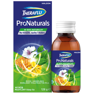 Theraflu ProNaturals, syrop, 128 g - zdjęcie produktu