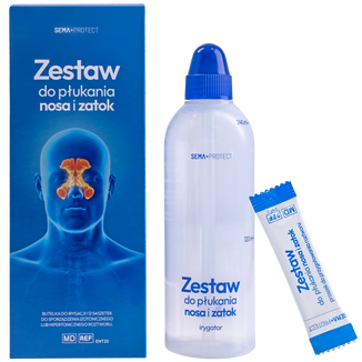 Zestaw SEMA Protect, zestaw do płukania nosa i zatok, 4 x irygator + 12 saszetek - 2 - zdjęcie produktu