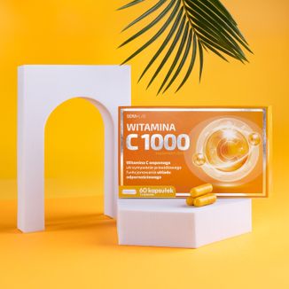 Zestaw SEMA Lab Witamina C 1000, 4 x 60 kapsułek - 3 - zdjęcie produktu