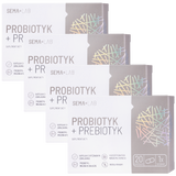 Zestaw SEMA Lab Probiotyk + Prebiotyk, 4 x 20 kapsułek - miniaturka zdjęcia produktu