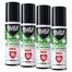 Zestaw BuzzStop Max, spray ochronny na komary, kleszcze i meszki, DEET 50%, 4 x 80 ml